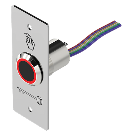 PB22IR-E Botón Salida s/Contacto IR c/Leds...