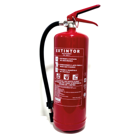 MBK17-060PA-VR ES - EXTINTOR POLVO QUÍMICO 6KG