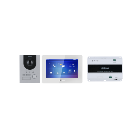 KTD01L(F) Kit de videoportero IP INTEGRADO DE 2...