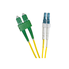 EXCEL OS2 3M LC-SCAPC DUPLEX P/LEAD 9/125 AMARILLO 201-043