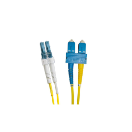 EXCEL OS2 30M LC-SC DUPLEX P/LEAD 9/125 AMARILLO 202-182