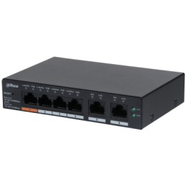 CS4006-4GT-60 Switch 4Px1G PoE 60W L2 Cloud +2x1G DAHUA