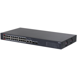 CS4226-24ET-240 SW 24P 100M PoE 240W +2xSFP/2x1G CLOUD DAHUA