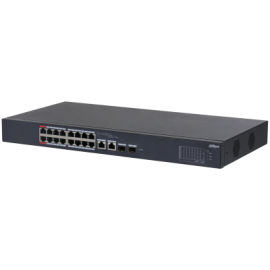 CS4218-16ET-190 SW 16P 100M PoE 190W+2×SFP/2×1G CLOUD DAHUA