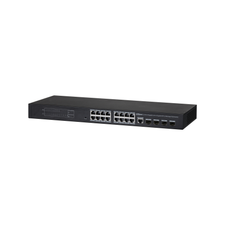 PFS4420-16GT-240 SW 16P Giga PoE 240W Gestión +4xSFP DAHUA