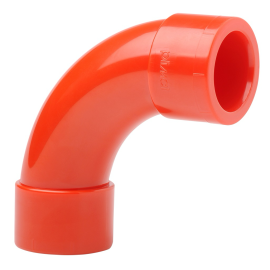 SABE300250RS - CURVA 90º ABS ROJO EN61386-1 (PACK 10)