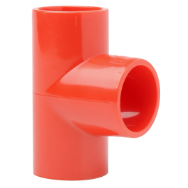 SATE400250RS - UNIÓN "T" ABS ROJA EN61386-1 (PACK 10)