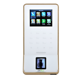 F22W Blanco Terminal biométrico presencia y acceso ZKTECO